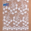 Mesh Embroidered Lace Fabric