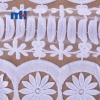 Floral Embroidered Mesh Lace Fabric
