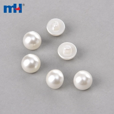 24L Plastic Pearl Button