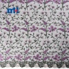 Floral Embroidery Mesh Lace Fabric