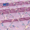 Sequins Embroidered Tulle Fabric with Pearls