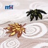 Maple Leaf Embroidered Mesh Fabric