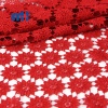 Red Chemical lace Fabric