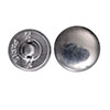6605 0022 Aluminum Covered Mould Button
