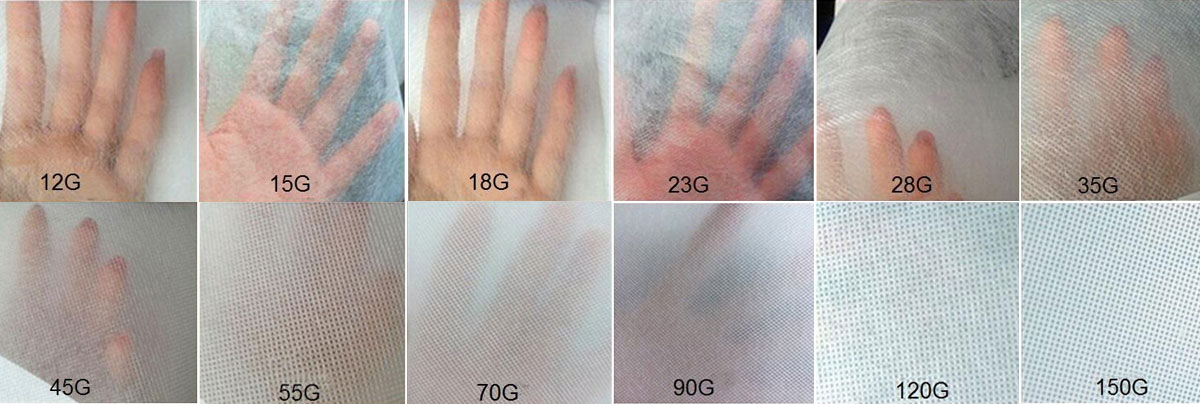 nonwoven gram weight