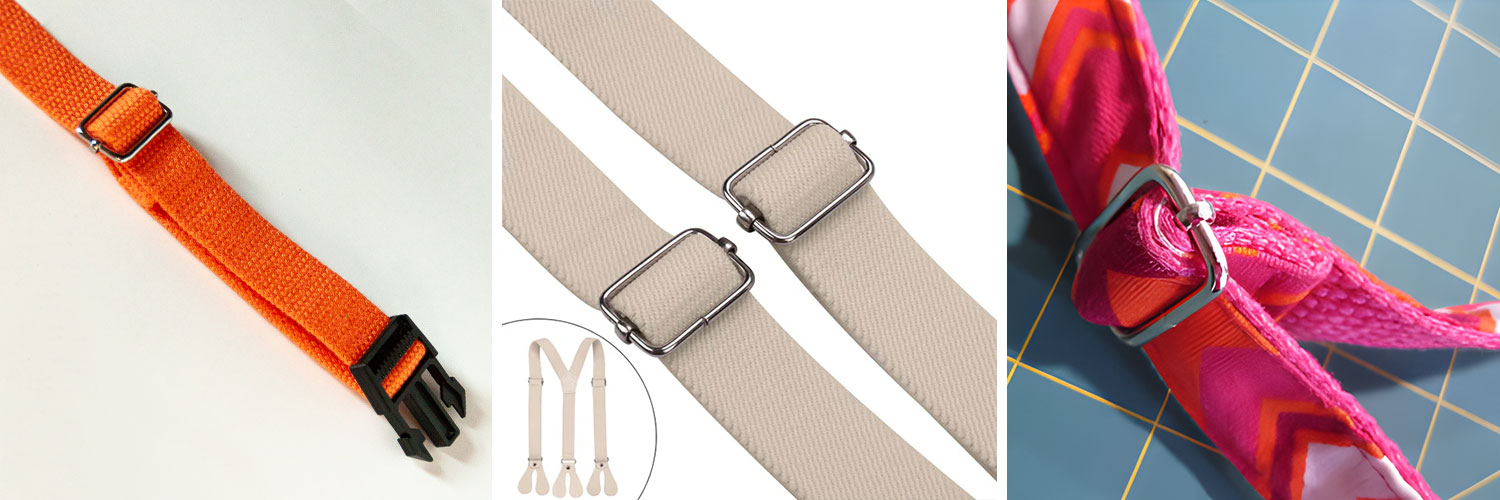 Tri glide metal buckle applications