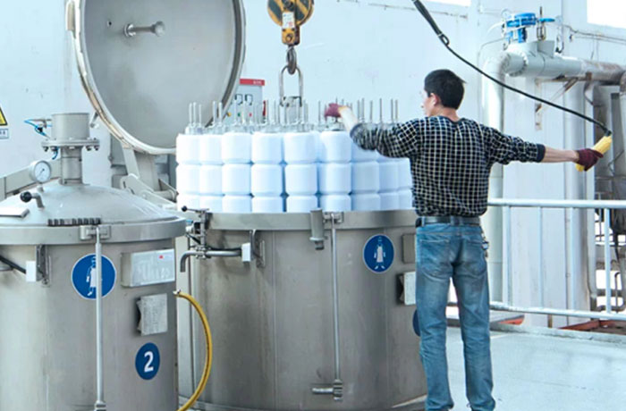 Assembly Lline of Packing Sewing Threads Factory