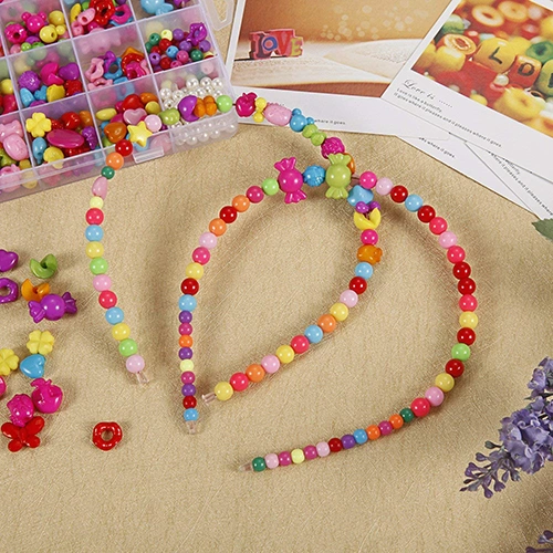 DIY Plastic Beads for Hairband DIY Plastic Beads for Hairband