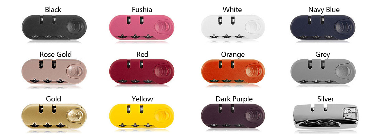 luggage lock colors luggage lock colors