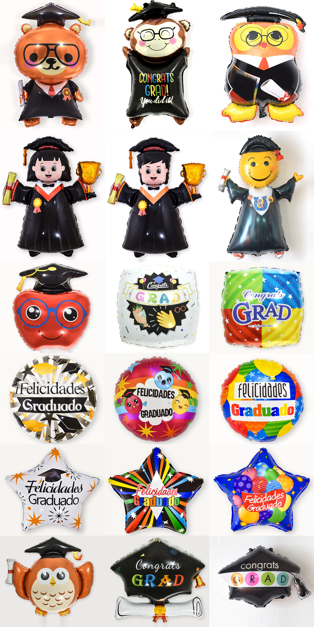 graduation balloons