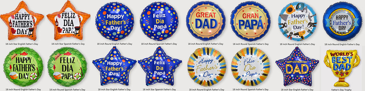 Father's Day balloons Father's Day balloons