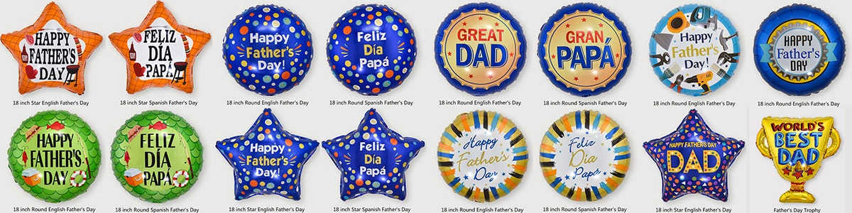 Father's Day balloons Father's Day balloons