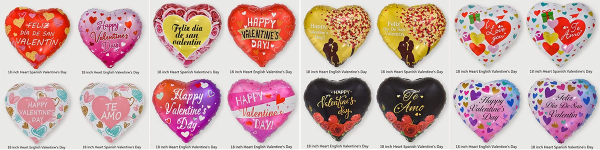 Valentine's day balloons Valentine's day balloons