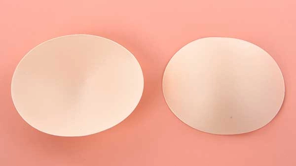 Oval bra pad Oval bra pad
