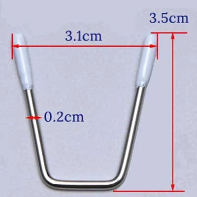 Metal bra separator metal bra separator