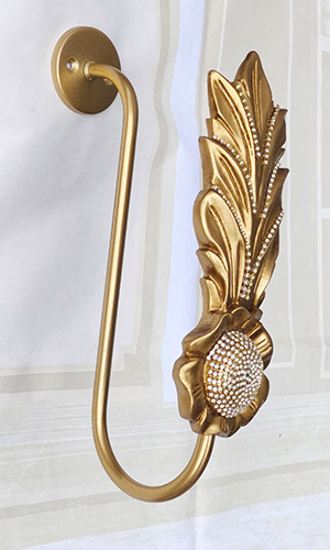 Rhinestone Curtain Holdback