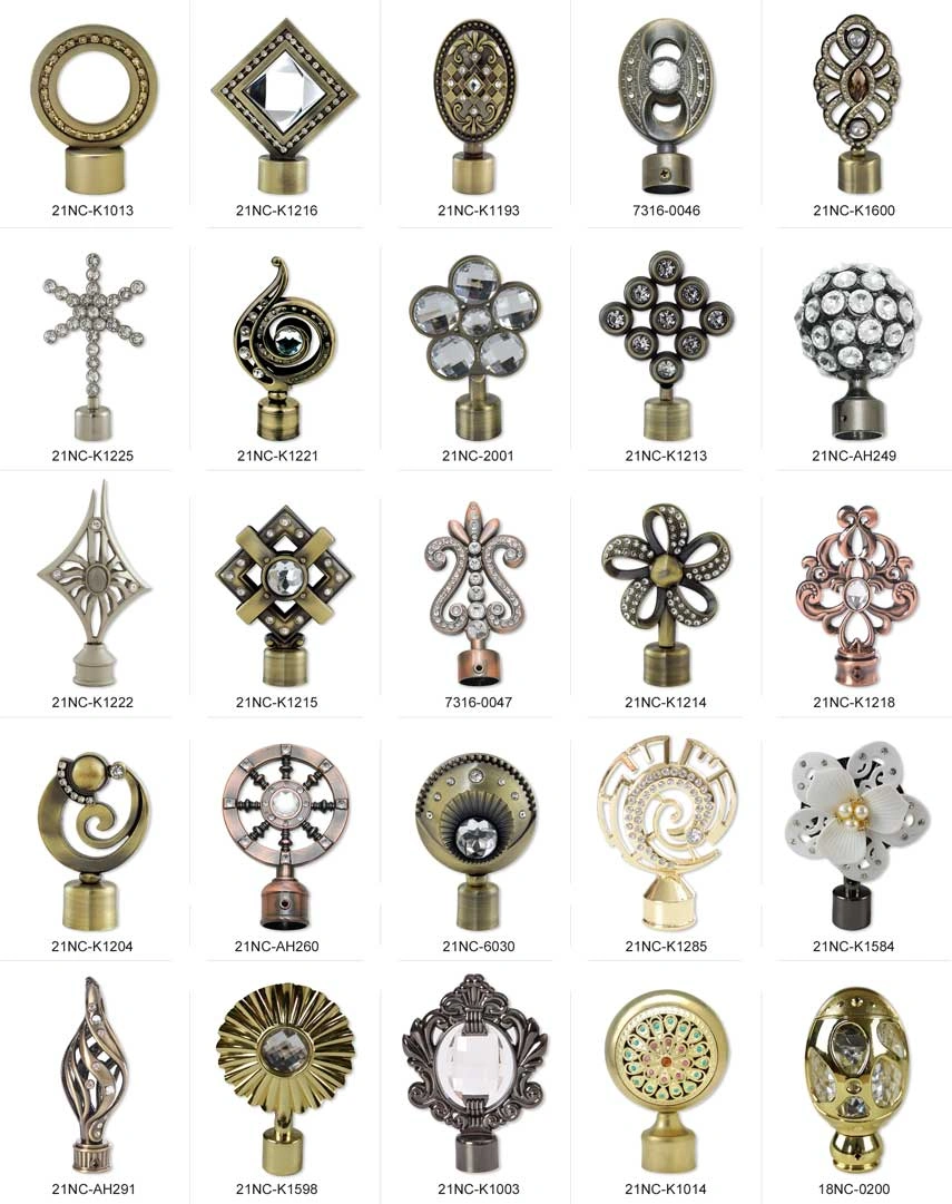 metal curtain fials