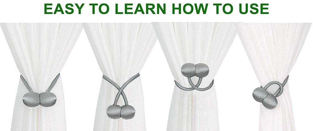 Magnetic Curtain Tiebacks Magnetic Curtain Tiebacks