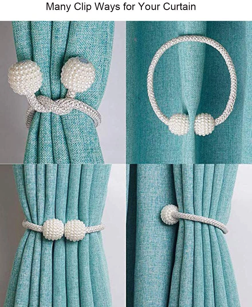 Magnetic Curtain Tiebacks Magnetic Curtain Tiebacks