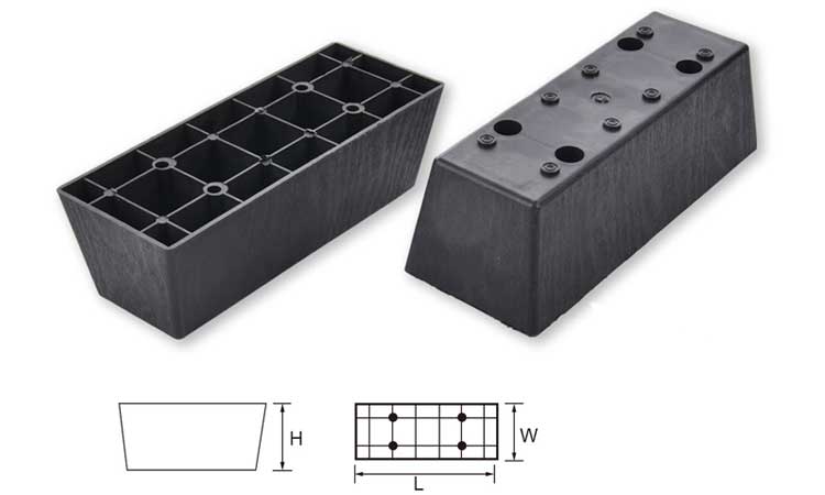 Rectangular Cabinet Sofa Leg Rectangular Cabinet Sofa Leg