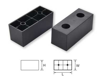 Rectangular Cabinet Sofa Leg Rectangular Cabinet Sofa Leg