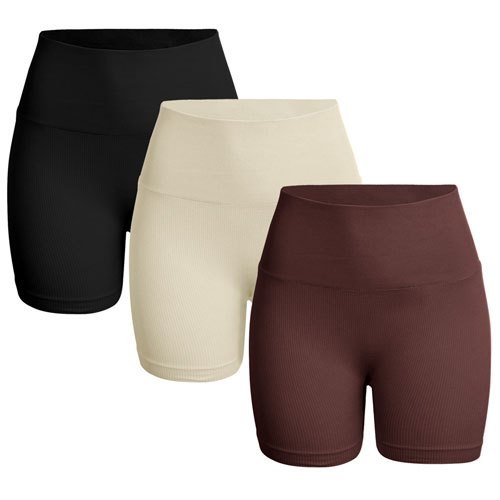 High Waist Push Up Cycling Short