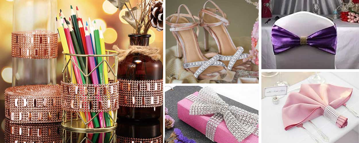 diamond mesh wrap ribbon diamond mesh wrap ribbon