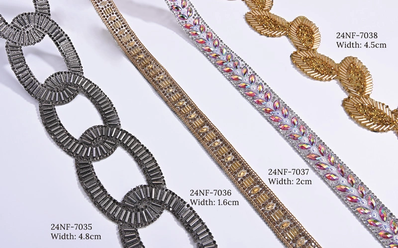 hotfix rhinestone trim