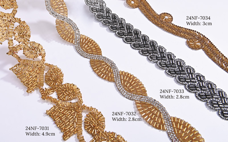 hotfix rhinestone trim