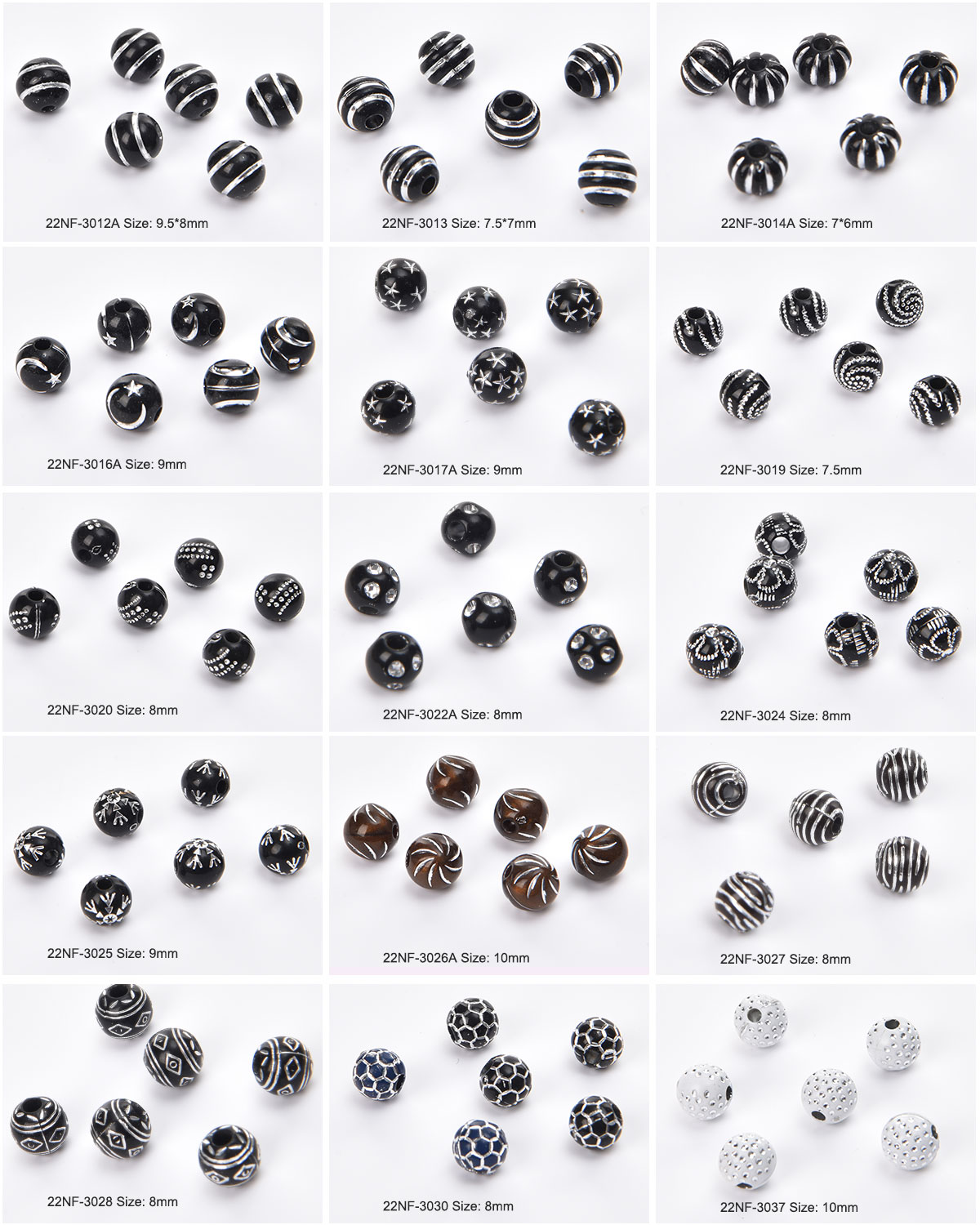 Round Acrylic Beads Round Acrylic Beads