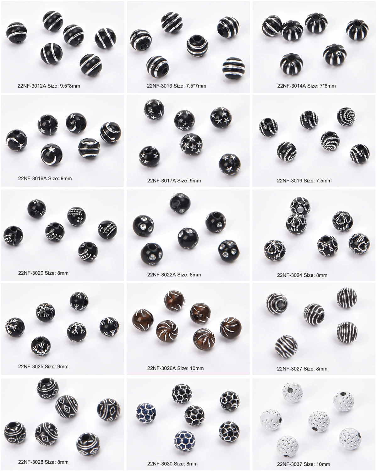 Round Acrylic Beads Round Acrylic Beads