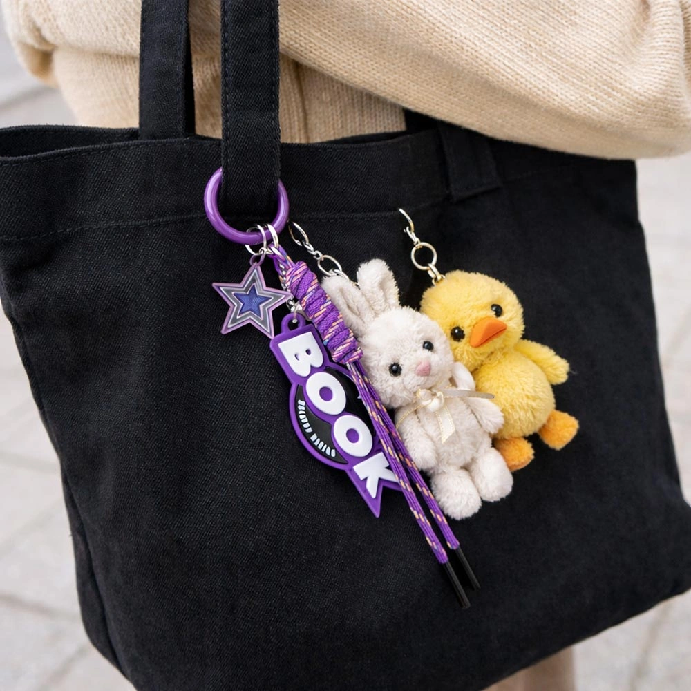 Cordão trançado para pingentes de bolsas no estilo Miu, diversas cores, fornecimento por atacado.