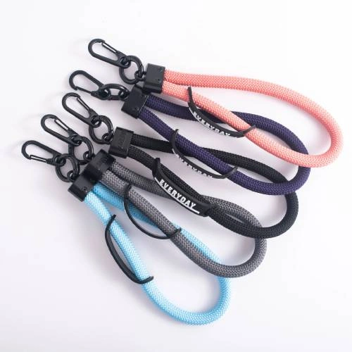 nylon rope Bag Charm, nylon rope phone wristled strap, phone case strap