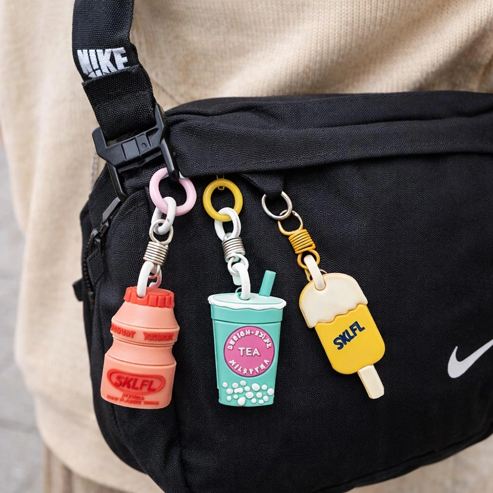 pingentes de bolsa personalizados em PVC 01
