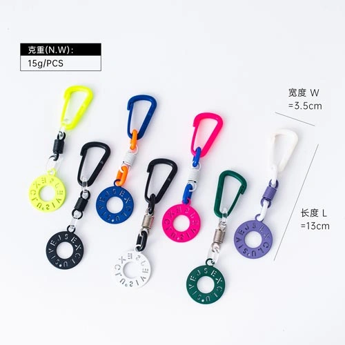 Rubber Bag Charm, Silicone Phone Tag, Streetwear Accessories