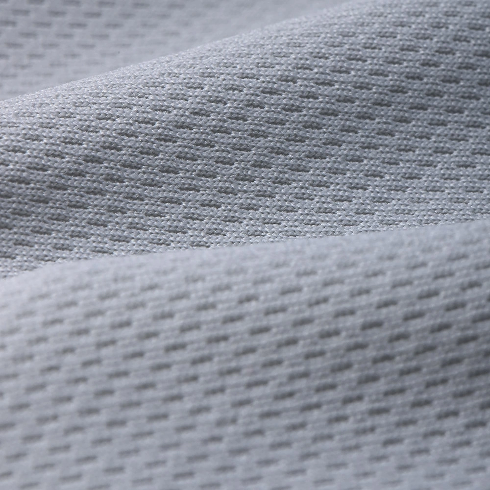 100% polyester bird eye mesh fabric 130gsm texture 24NW-2354