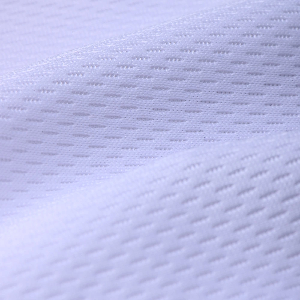 100% polyester bird eye mesh fabric 265gsm texture 24NW-2358