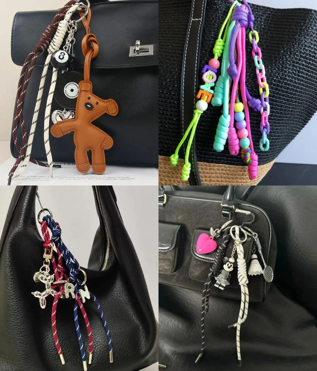 charms on bag