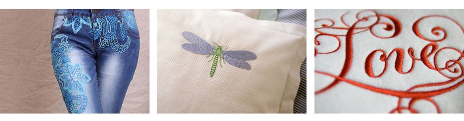 polyester embroidery thread Use