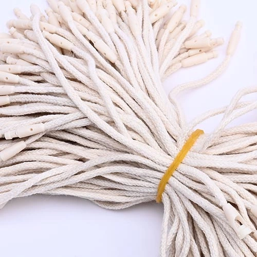 braided cord for garment trims and packaging