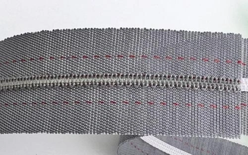 hot melt LFC zipper for zip screen system