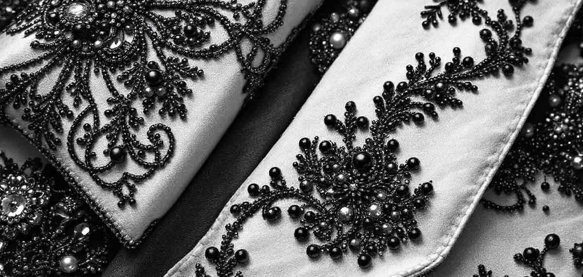 black beaded appliques 3