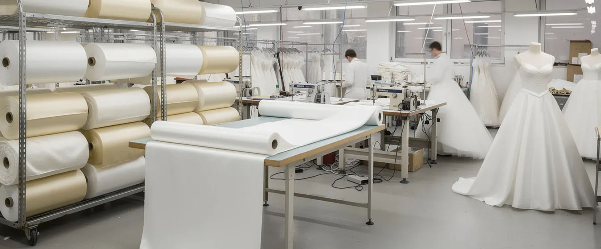 bridal satin fabric 4