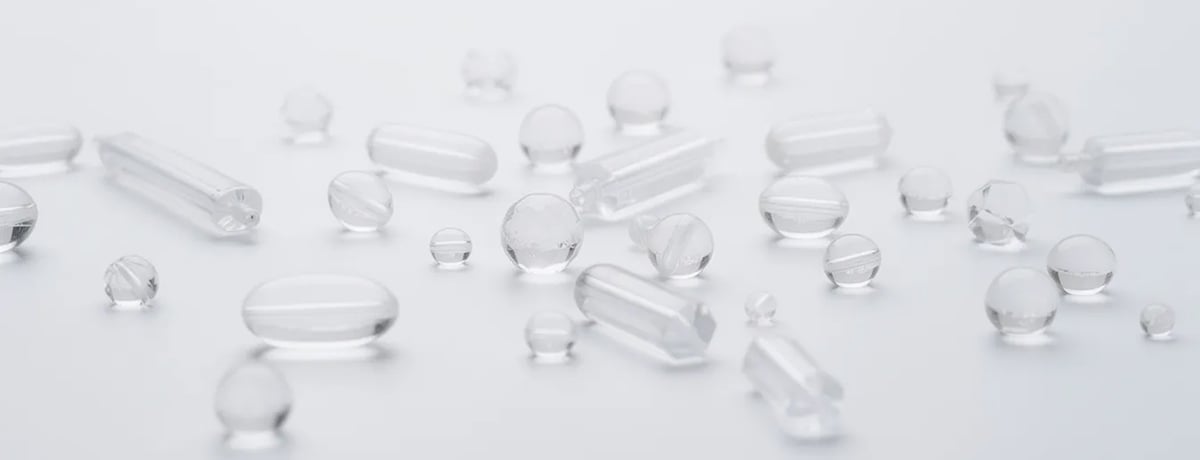 clear glass bead 3