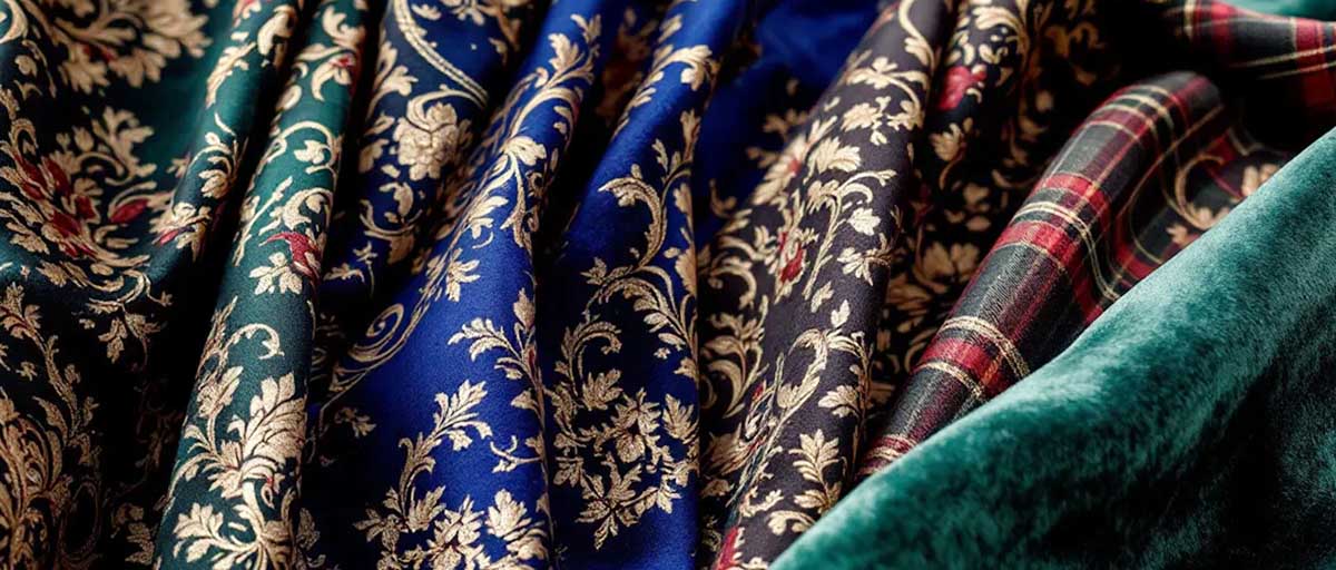 plaid taffeta fabric 3