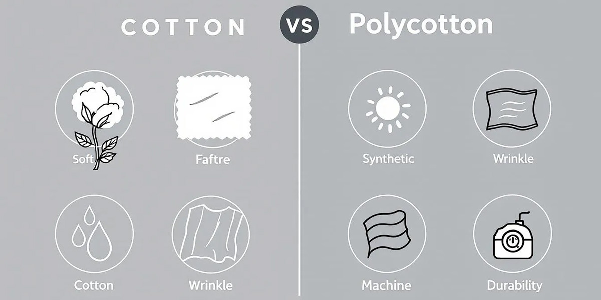 polycotton versus cotton 3
