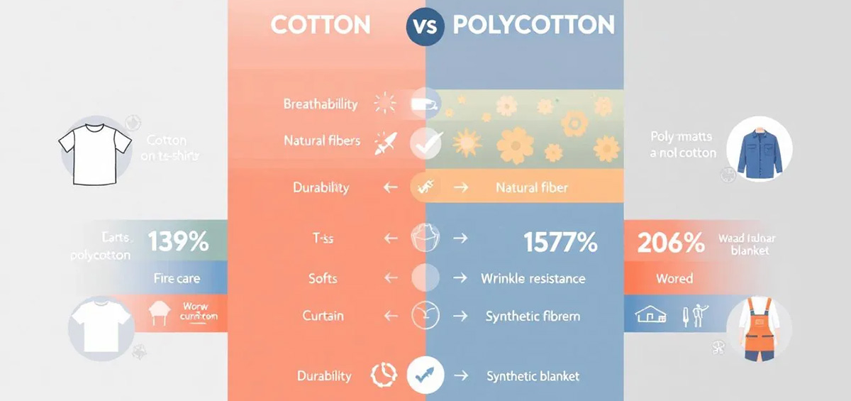 polycotton versus cotton 5