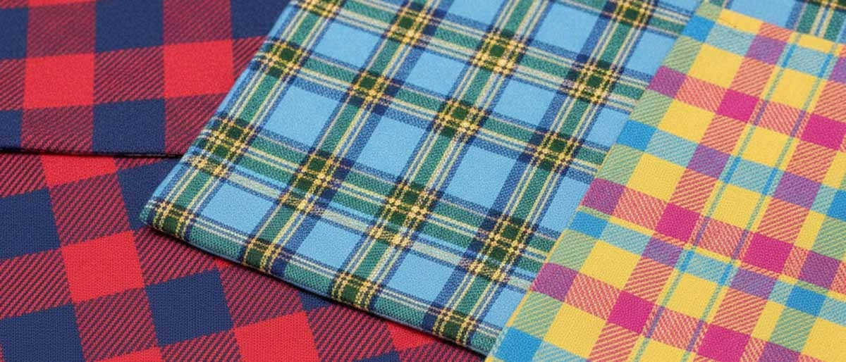 polyester plaid fabric 3