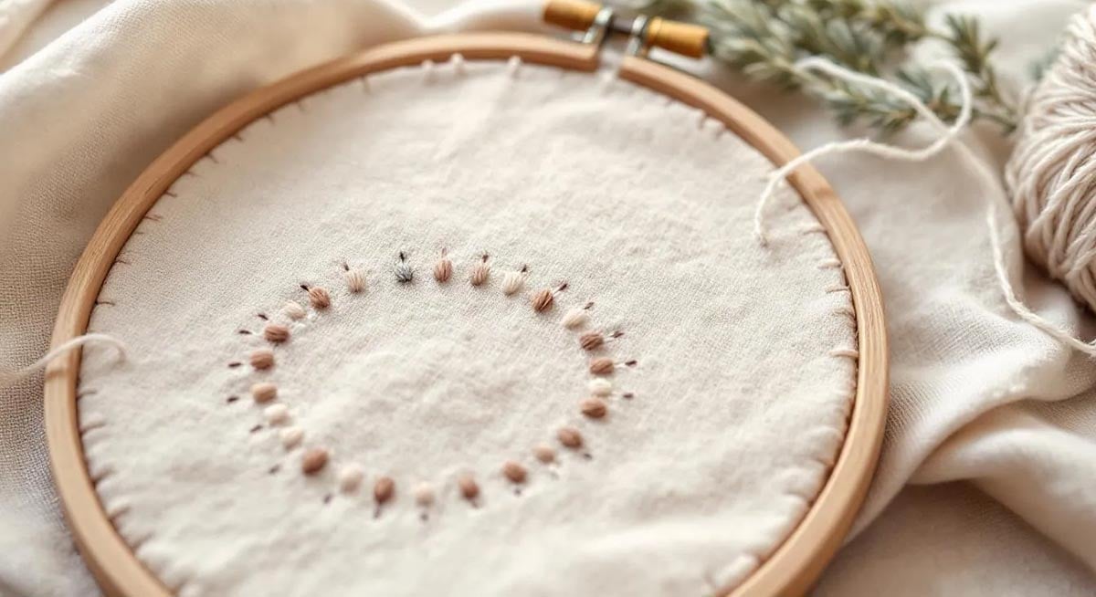 punch needle sewing 4