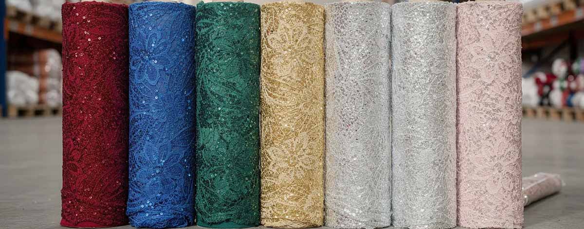 sequins lace fabric 4